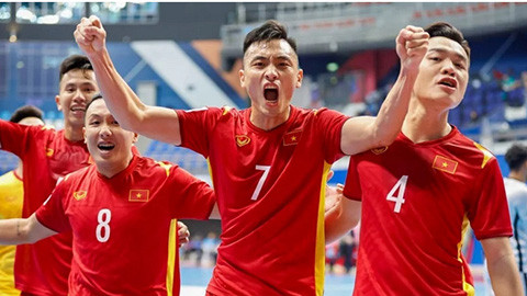Thua Nhật Bản, Việt Nam vẫn đi tiếp ở Giải futsal vô địch châu Á 2022